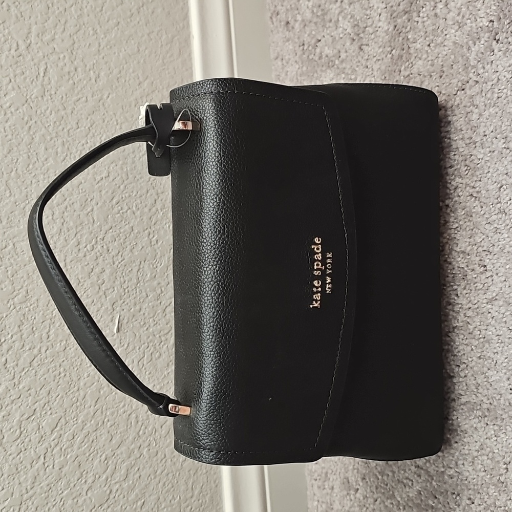 Kate Spade Thompson Pebbled Leather Small Top Handle Bag - Picture 3 of 7